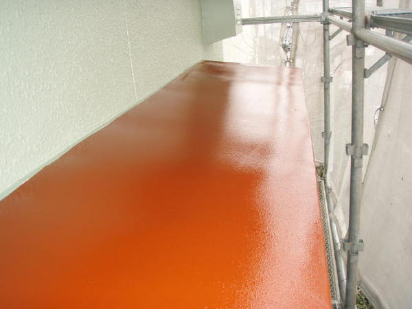 豊明市　Ｉ様邸　戸建　外壁塗装　フッソコース錆止め塗装