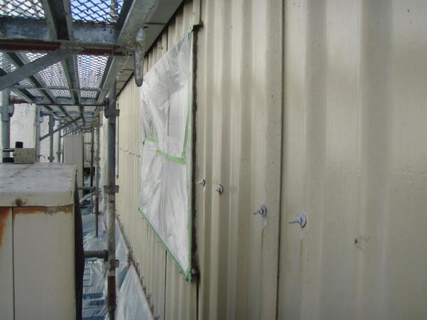 岡崎市　Ｋ社様　外壁塗装　屋根塗装　シリコンコース外壁シーラ完了