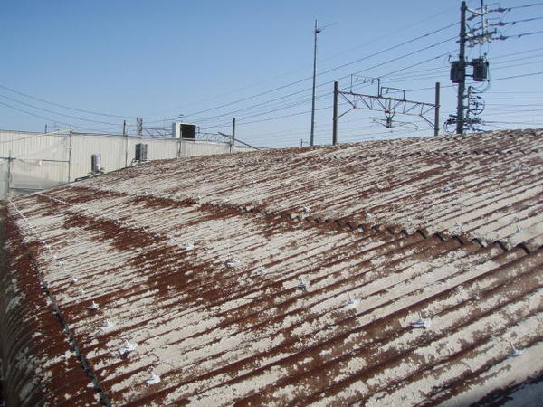 岡崎市　Ｋ社様　外壁塗装　屋根塗装　シリコンコース下塗り完了