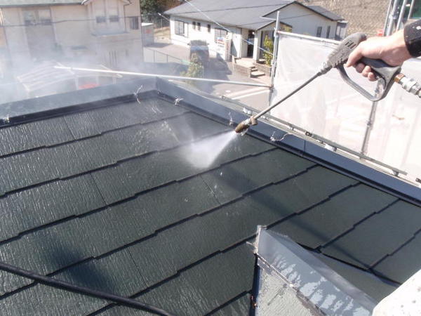 豊田市　O様邸　戸建　屋根塗装　外壁塗装　高圧洗浄150キロ屋根