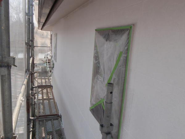 豊田市　O様邸　戸建　屋根塗装　外壁塗装　遮熱断熱コース外壁下塗り２回目完了2