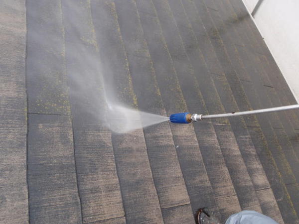 安城市 M様邸 外壁塗装 屋根塗装 無機コース高圧洗浄150キロ