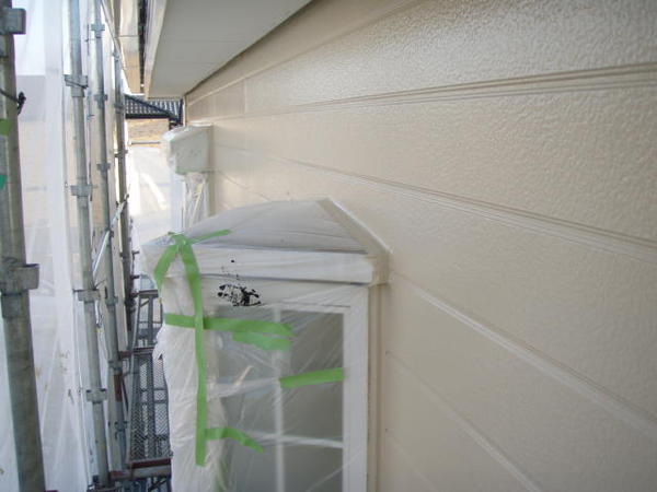 安城市 M様邸 外壁塗装 屋根塗装 無機コース中塗り完了
