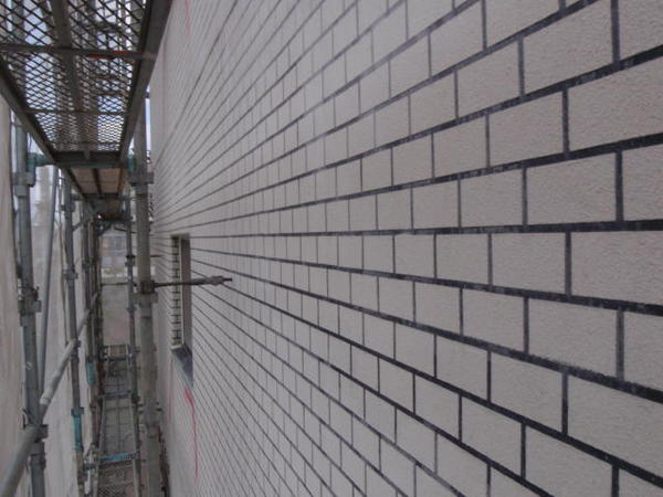 名古屋市　アパートメゾンＭ　屋根防水ﾄｯﾌﾟ　外壁塗装　シリコンコース施工前