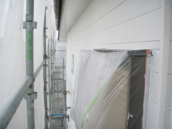 豊田市　Ｍ様邸　戸建　外壁塗装　シリコンコース下塗り完了1