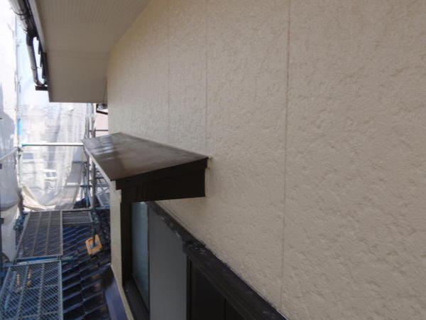 西尾市　Ｎ様邸　戸建　外壁塗装　シリコンコース上塗り完了1