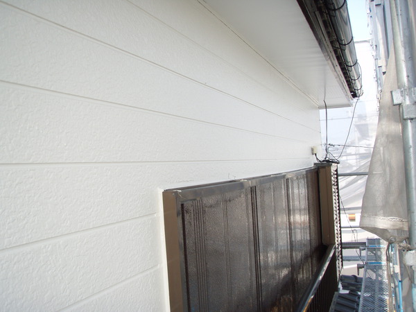 豊田市　Ｍ様邸　戸建　外壁塗装　シリコンコース施工完了2