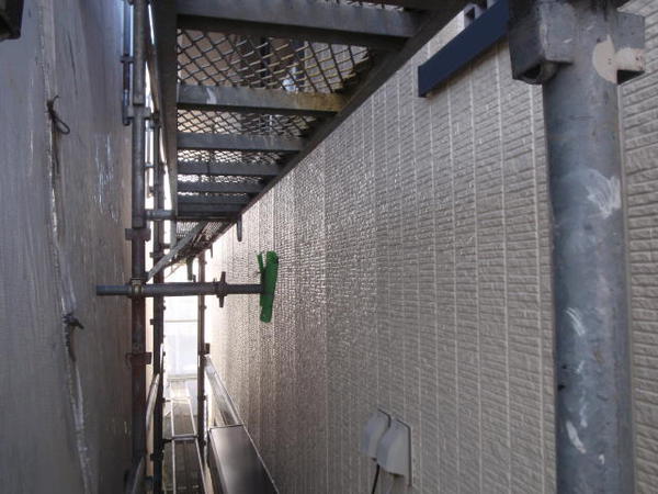 刈谷市　Y様邸　戸建　外壁塗装　屋根塗装　シリコンコース上塗り完了1