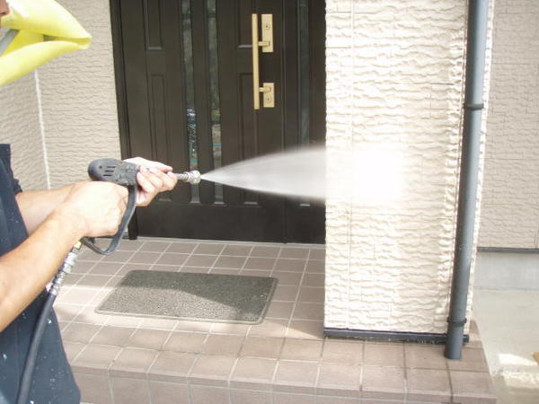 豊田市　Ｉ様邸　戸建　外壁塗装　シリコンコース高圧洗浄150キロ外壁