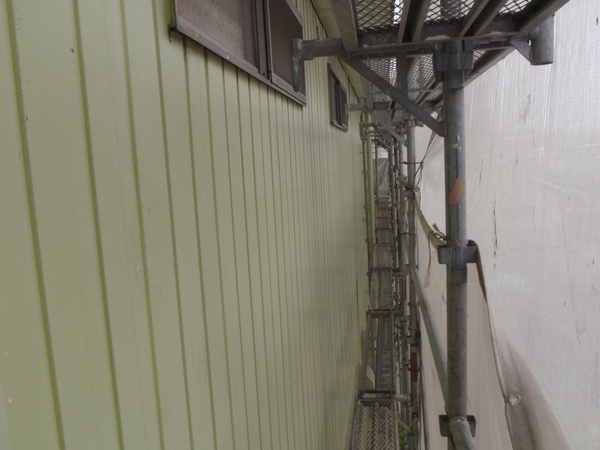 岡崎市 ミワ花店 店舗 屋根・外壁塗装 シリコンコース施工前2