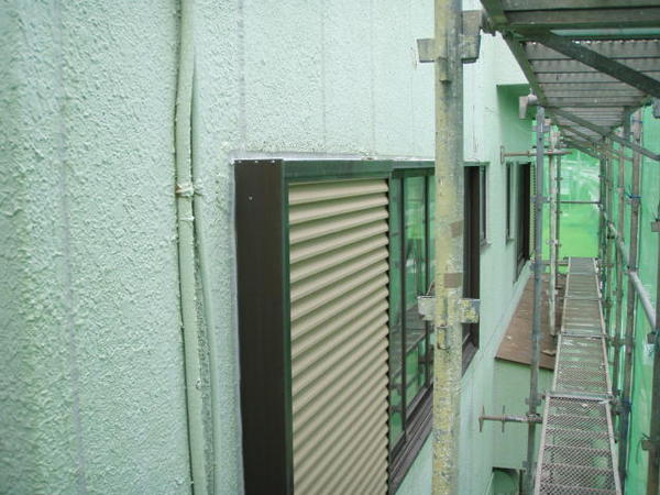 豊田市　Mサロン　戸建　外壁塗装　シリコンコース施工前1