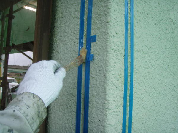 豊田市　Mサロン　戸建　外壁塗装　シリコンコースシーリングプライマー
