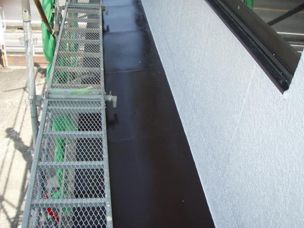 豊田市　Mサロン　戸建　外壁塗装　シリコンコース付帯塗装完了2