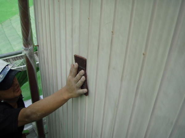 豊田市　A様邸　戸建　外壁塗装　シリコンコース　ケレン工事