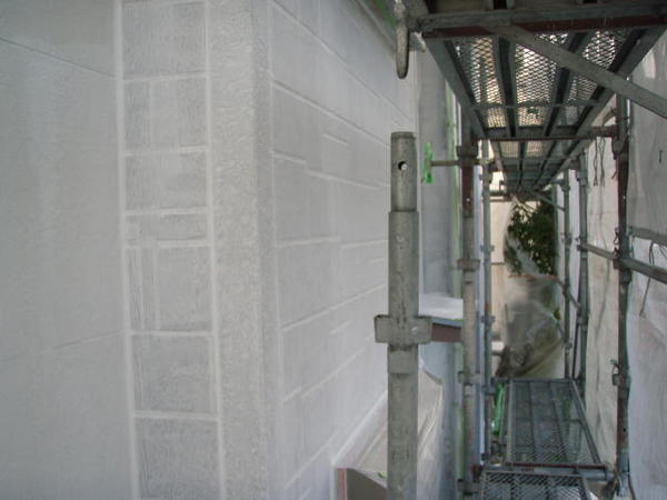 豊田市 J様邸 外壁塗装 屋根塗装 遮熱断熱コース下塗り1完了2