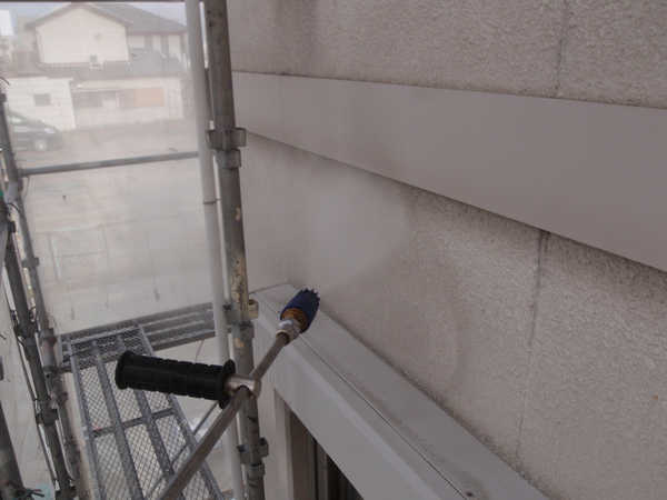 名古屋市 Ａ様邸 戸建 外壁塗装 屋根塗装 無機・フッソコース洗浄外壁