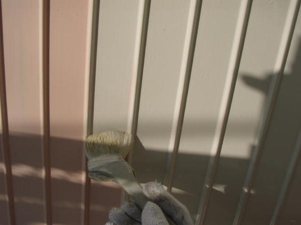 三好市　Ｙ様邸　戸建　外壁塗装　屋根瓦止め漆喰　無機塗装コース中塗り塗装中