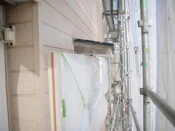西尾市 Y様邸 戸建 屋根塗装 外壁塗装シリコンコース下塗り完了2