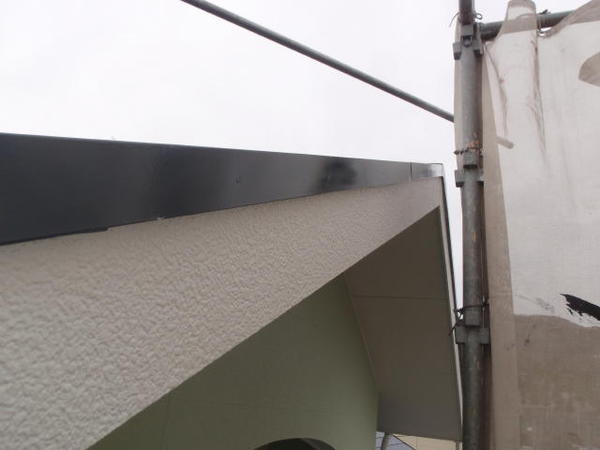 豊田市 T様邸 屋根塗装 外壁塗装 遮熱断熱コース破風施工完了