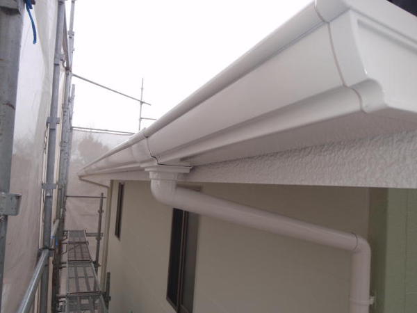豊田市 T様邸 屋根塗装 外壁塗装 遮熱断熱コース樋施工完了