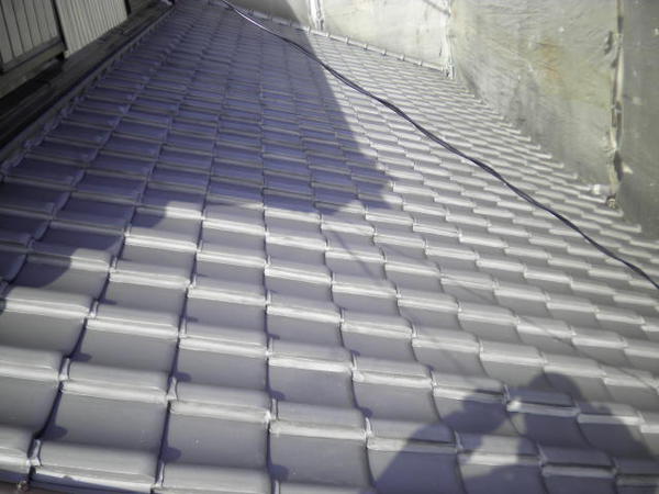 豊田市　S様邸　戸建　屋根塗装　瓦塗り替え屋根完了